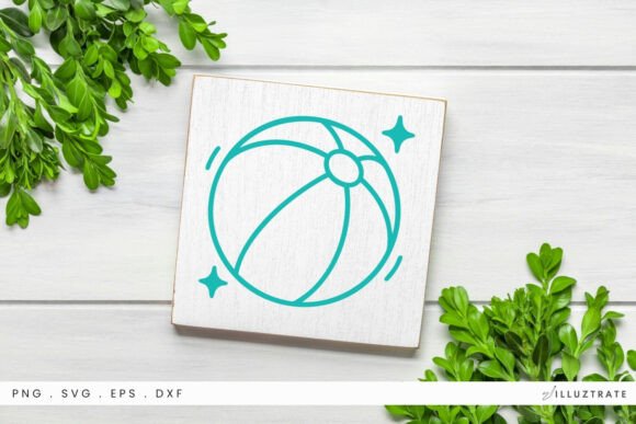 Beach Ball SVG Clipart