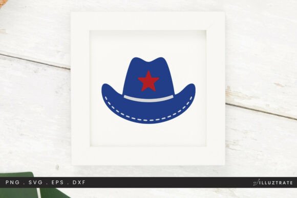 Cowboy Hat SVG Clipart: Graphics for Crafts & Local Branding