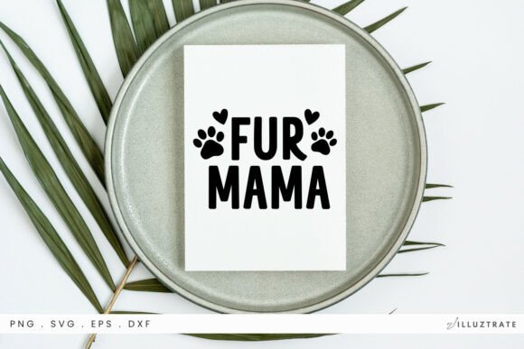 Fur Mama SVG Clipart for Crafts & Graphics