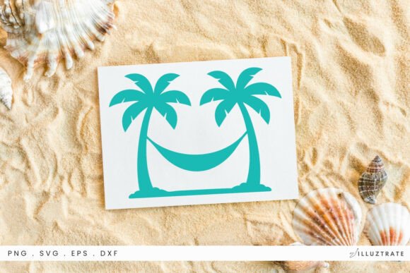 Hammock SVG Clipart for Crafts & Graphics