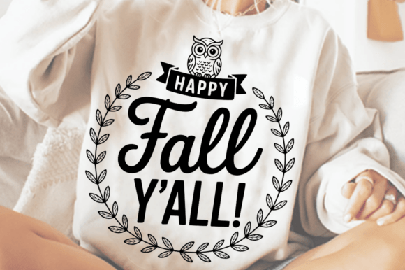 Happy Fall Y’all SVG Design