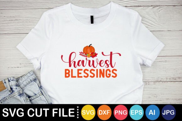 Harvest Blessings SVG: Crafts & Graphics for Local Branding